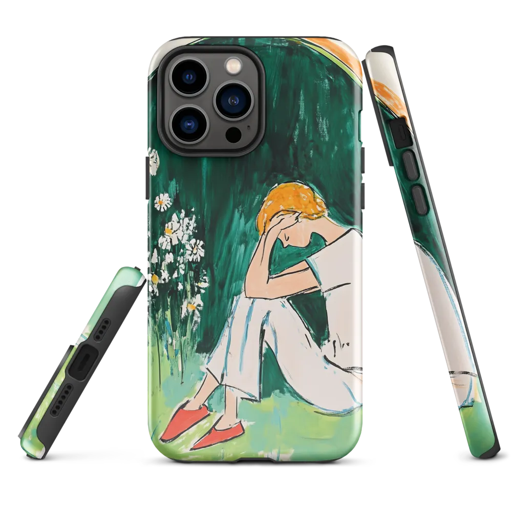 Silent Sorrow | Phone Case |  13 Pro Max | Tough Case | Glossy