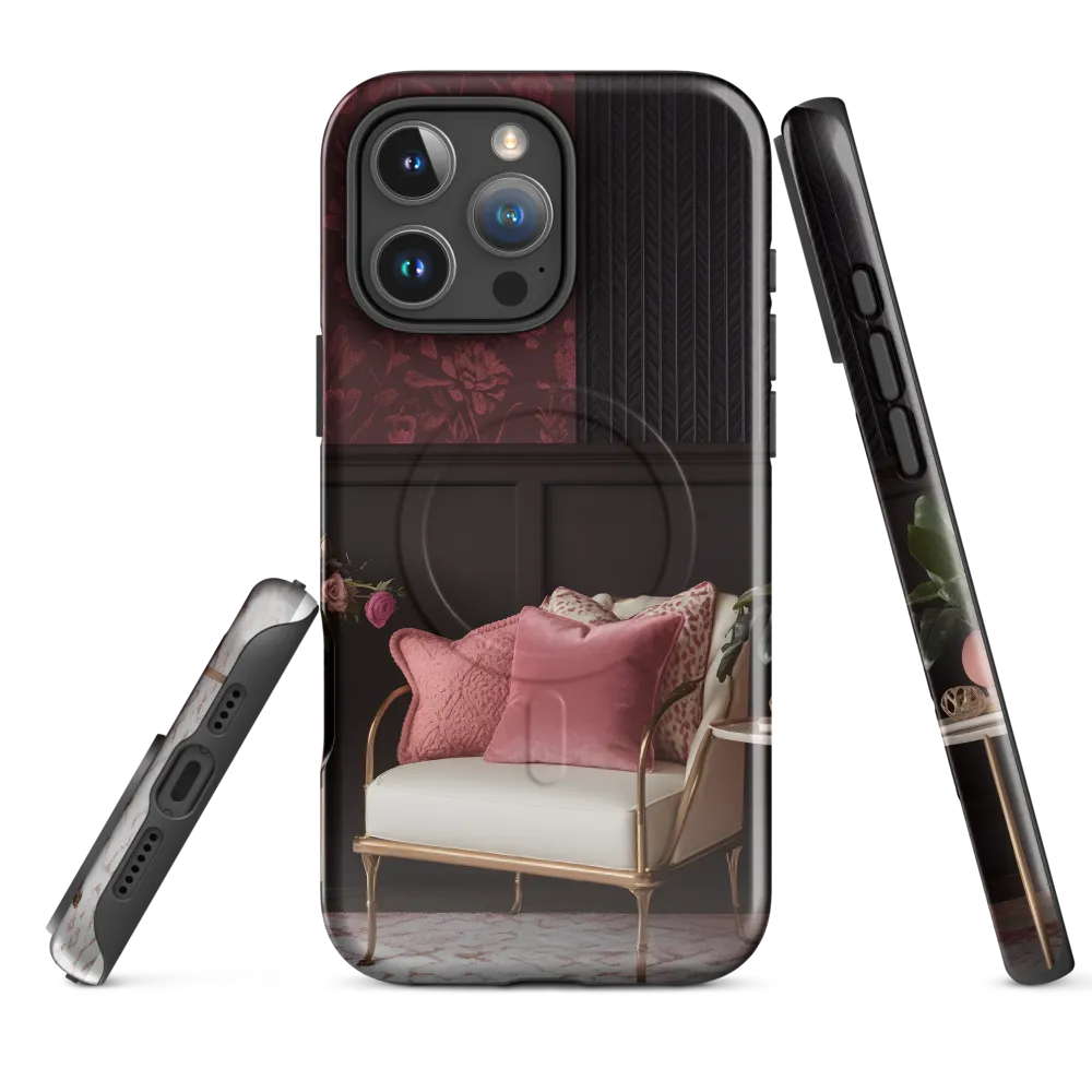 Elegance in Contrast: A Modern Interior Design | Phone Case |  16 Pro Max | MagSafe® Tough Case | Glossy