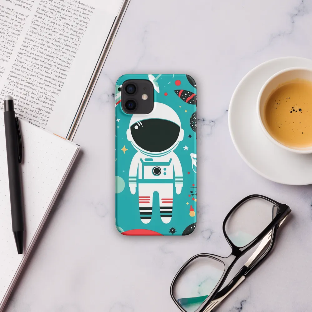 Whimsical Astronaut in Cosmic Wonderland | Phone Case |  12 | Snap Case | Matte