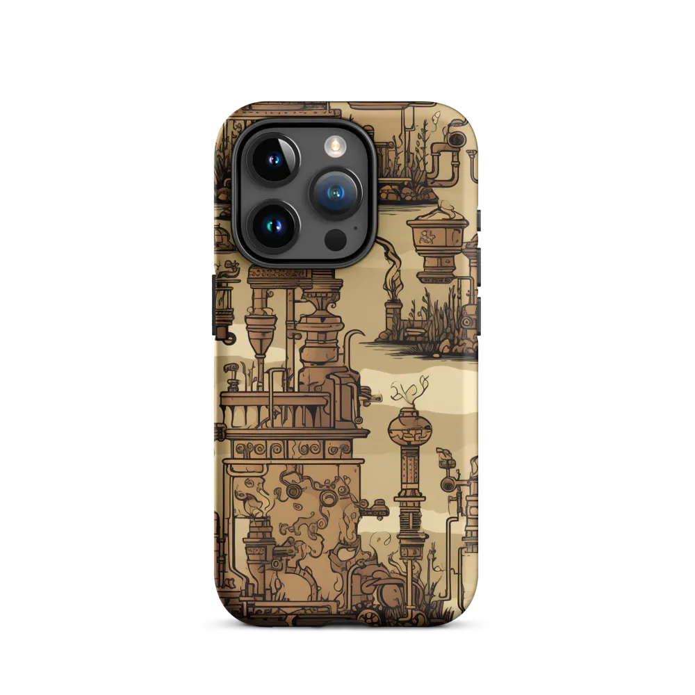 Whimsical Industrial Landscape