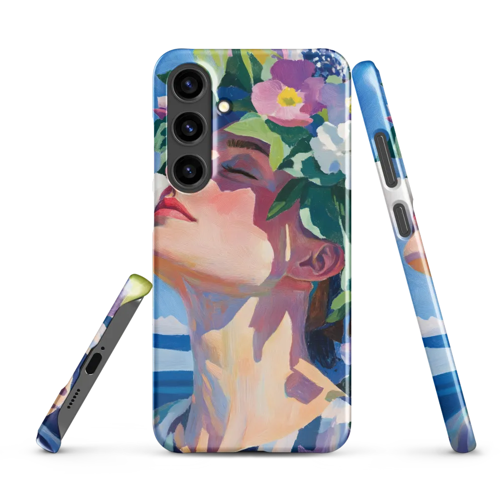 Blossom of Serenity | Phone Case |  S24 Plus | Snap Case | Glossy
