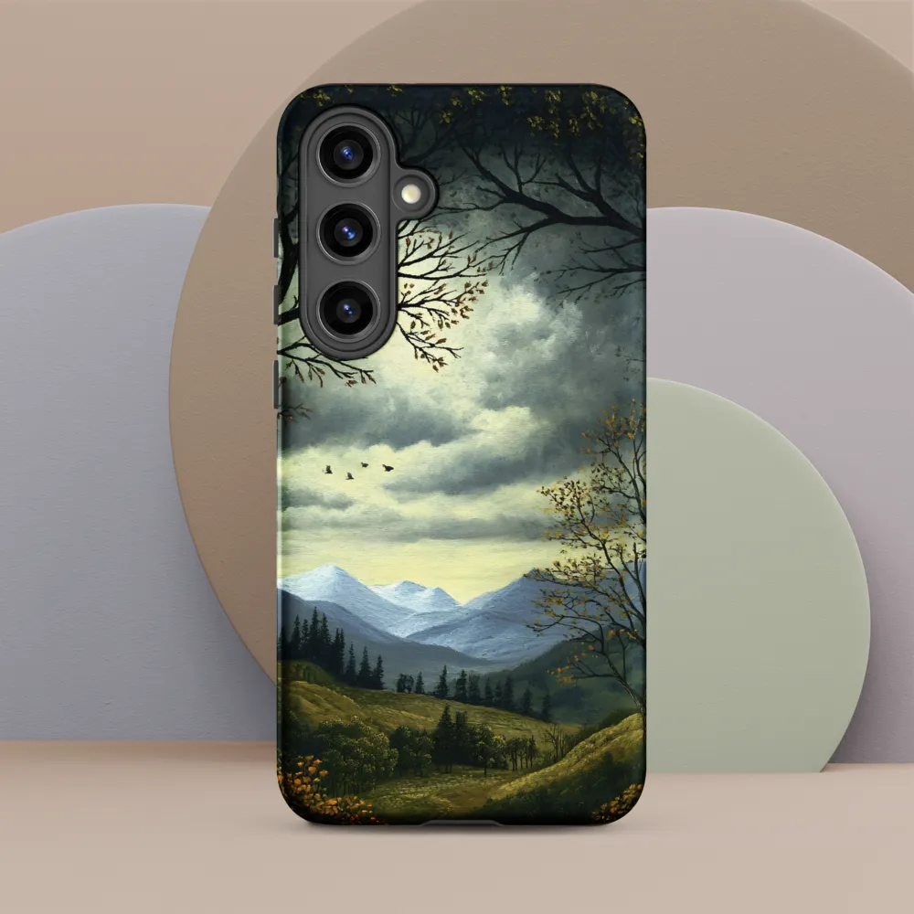 Nature's Embrace: A Tranquil Mountain Landscape