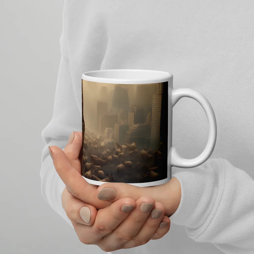 Urban Serengeti: A Giraffe's Perspective | Mugs | Multiple Sizes & Colors