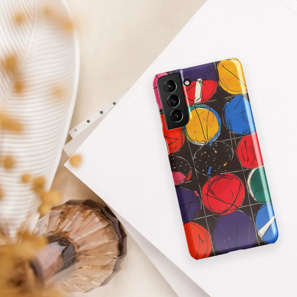 Colorful Circles in Abstract Harmony