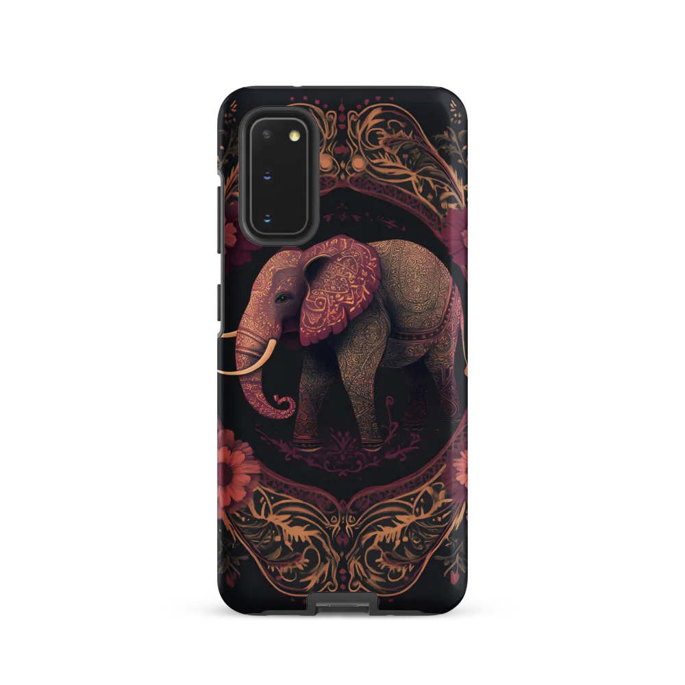 Regal Reverie: The Ornate Elephant | Phone Case |  S20 | Tough Case | Matte