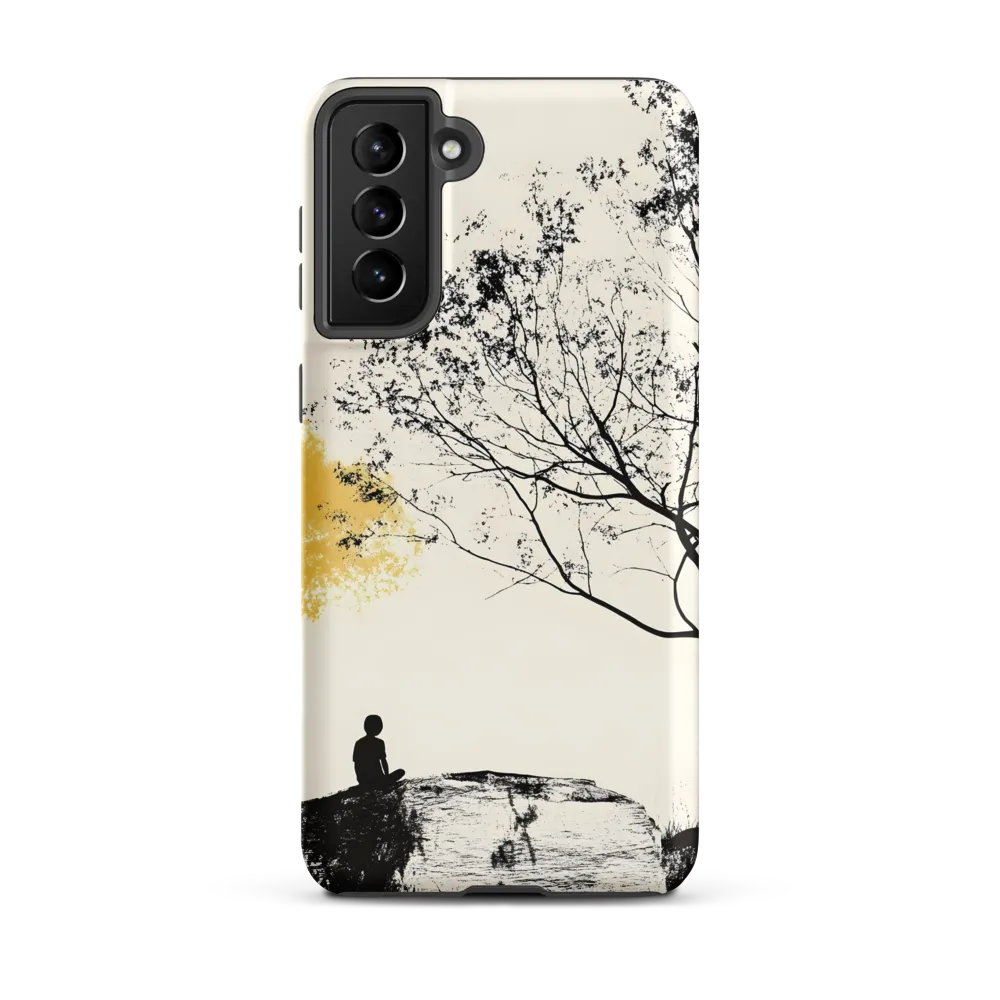 Whispers of Solitude | Phone Case |  S21 Plus | Tough Case | Matte