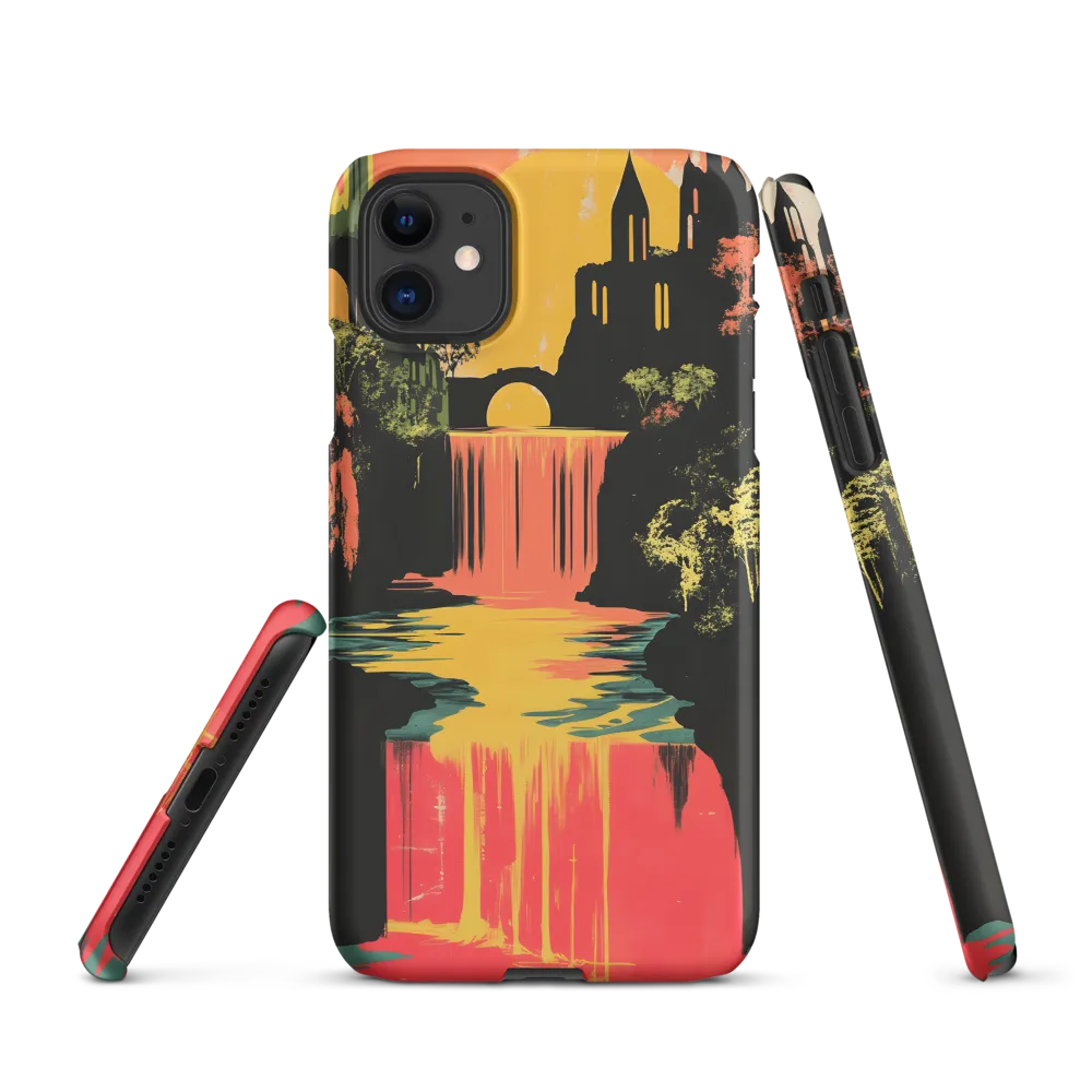 Elysian Echoes: A Surreal Reflections | Phone Case |  11 | Snap Case | Matte