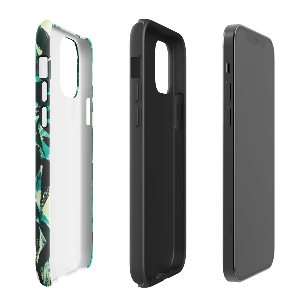 Curious Giraffe in Lush Greenery | Phone Case |  12 | Tough Case | Glossy