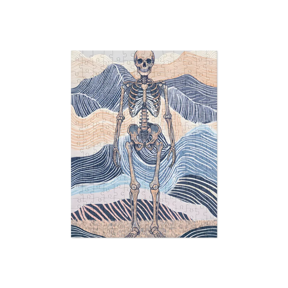 Waves and Bones 
 Jigsaw Puzzle