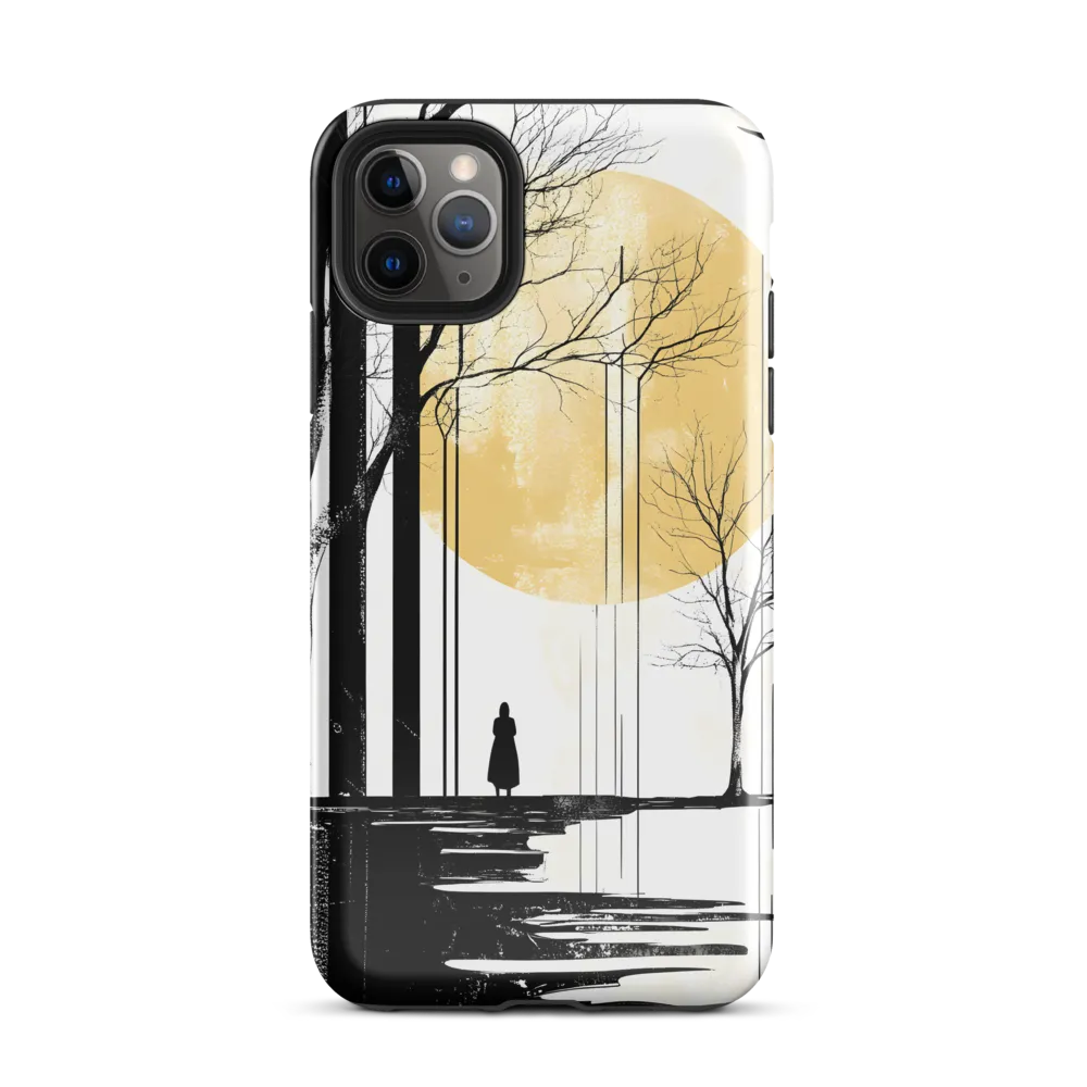 Solitude Under the Yellow Sun | Phone Case |  11 Pro Max | Tough Case | Glossy