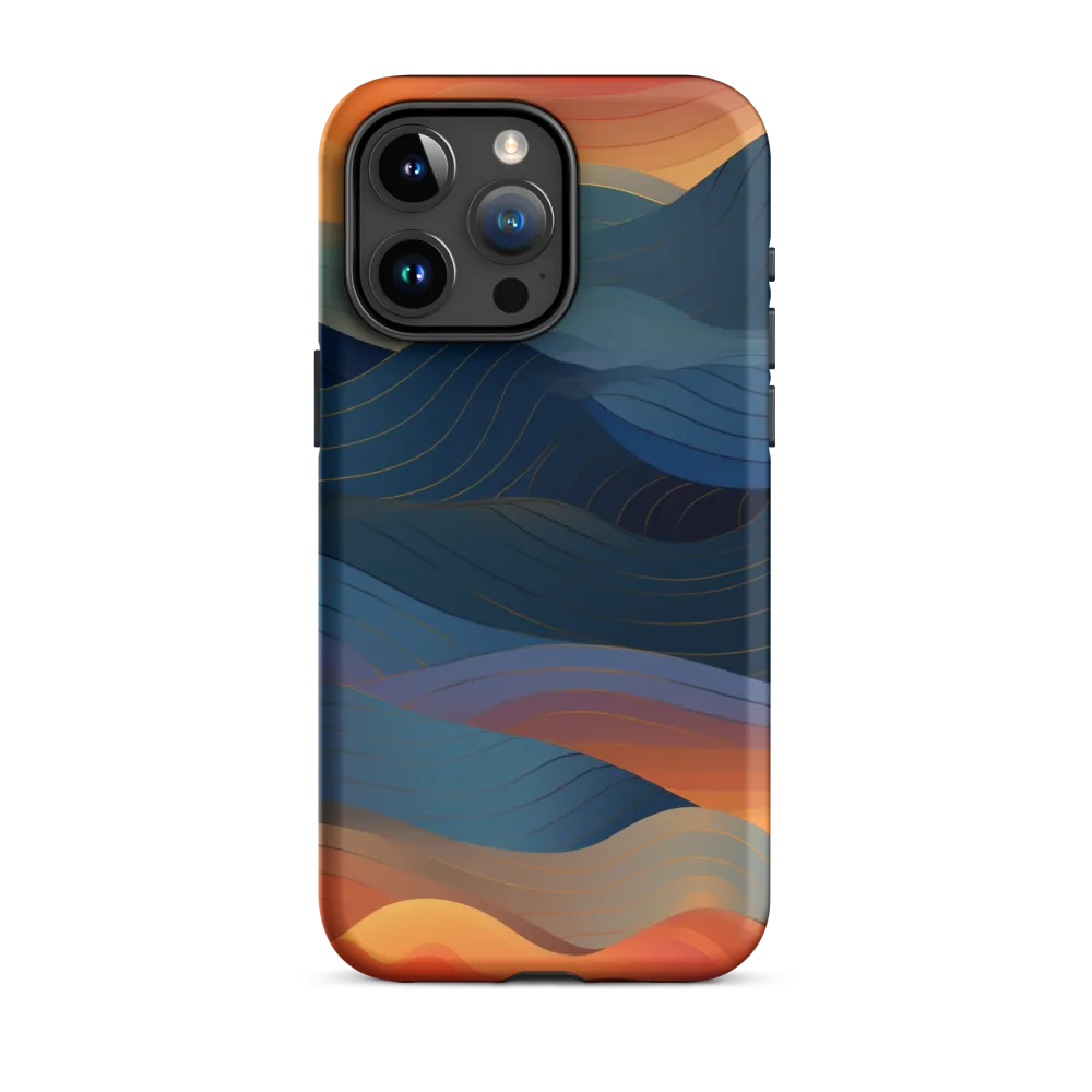 Harmonious Waves at Dusk