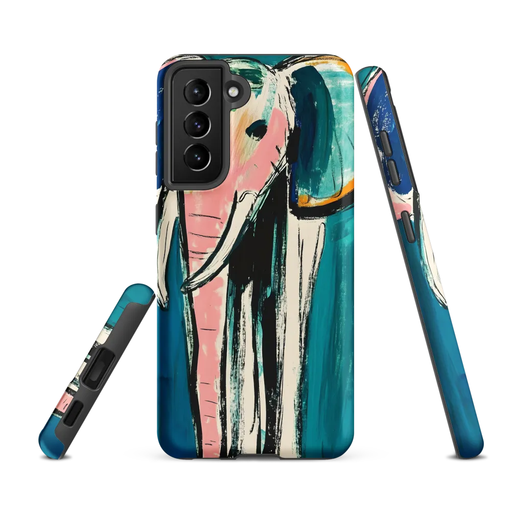 Whimsical Majesty: The Elephant in Color