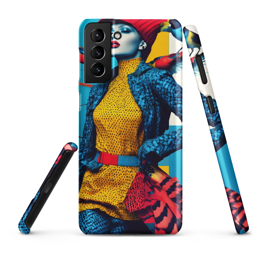 Vibrant Fusion of Nature and Fashion