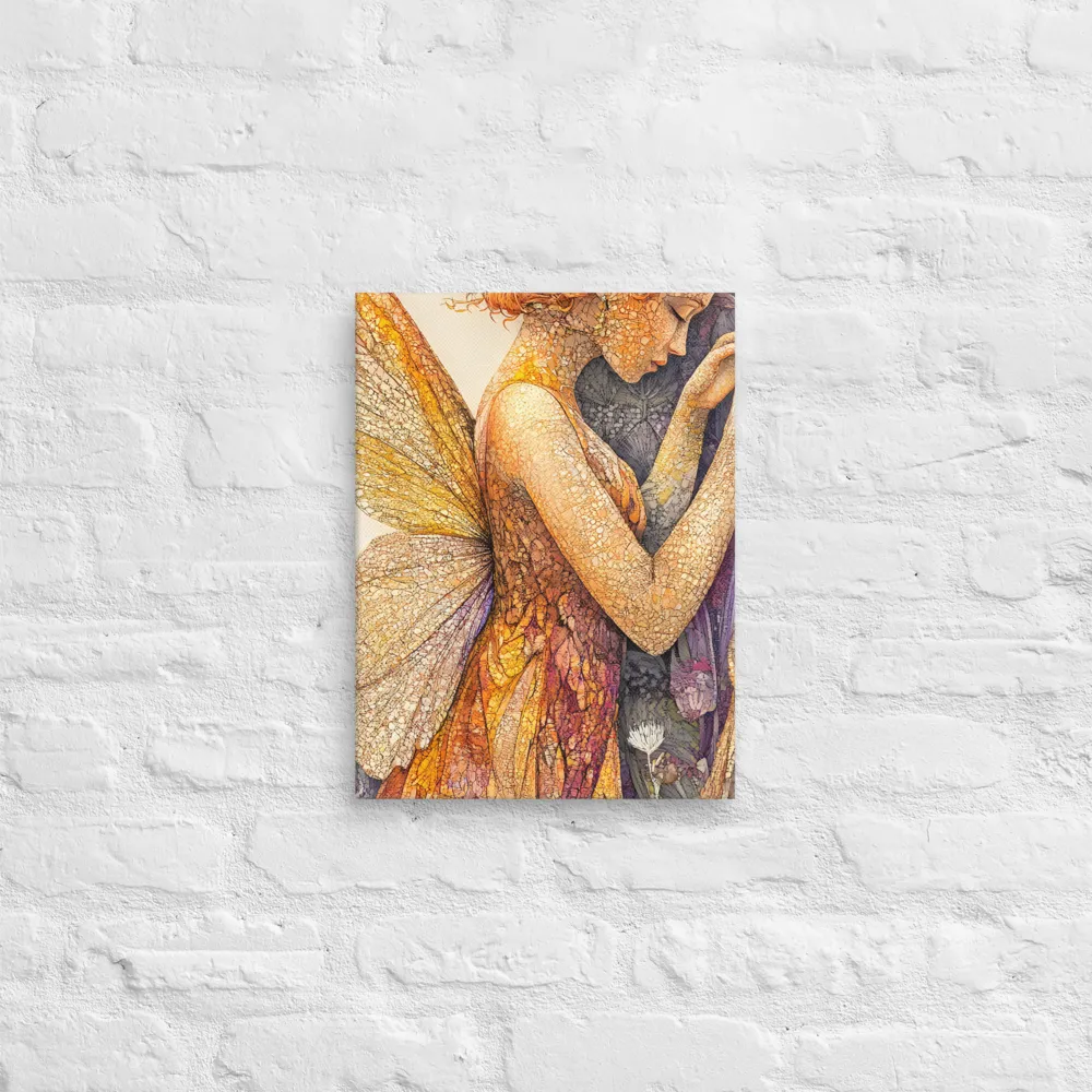 Whispers of the Frosted Meadow | Canvas | 12″×16″