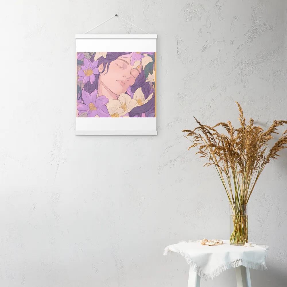 Harmony in Bloom | Poster With White Wood Hanger | 16″×20″