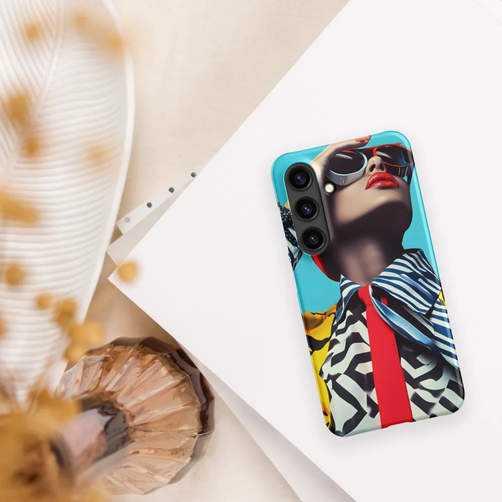 Chic Confidence in Bold Patterns