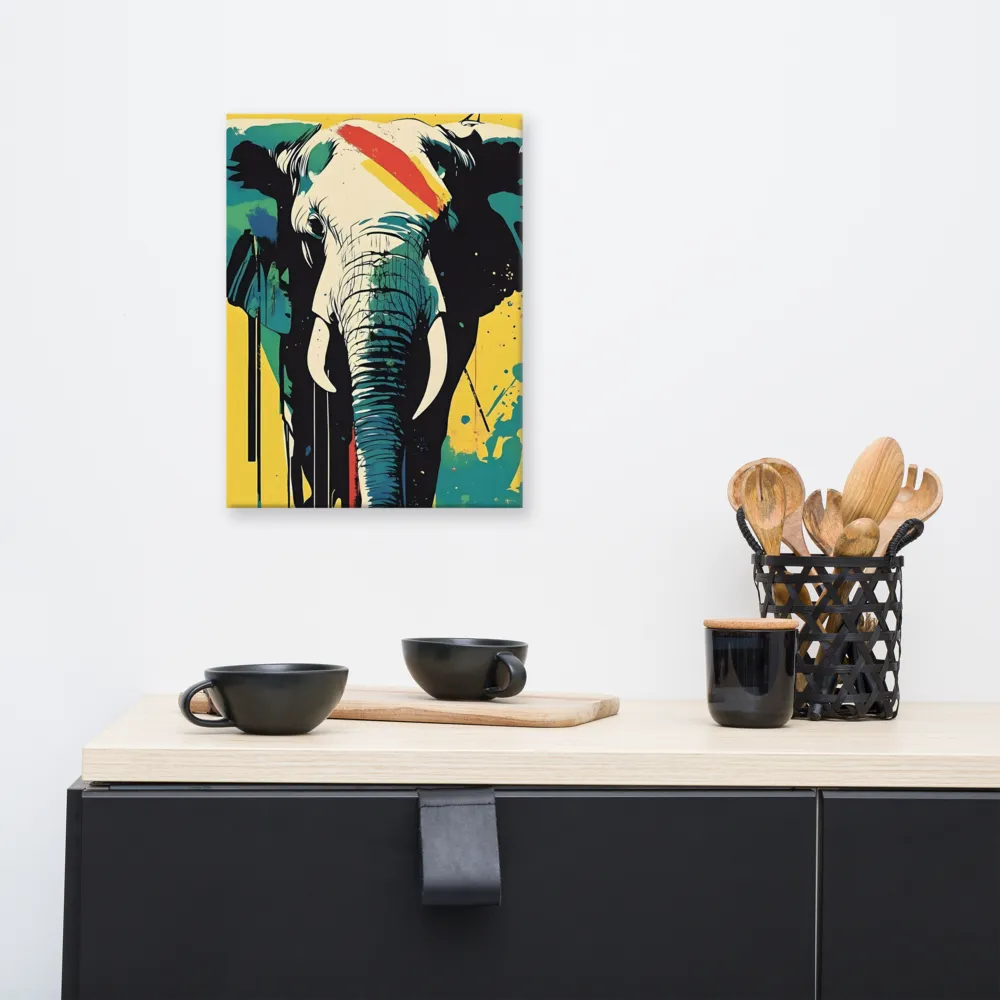 Elegance of the Wild: A Colorful Harmony