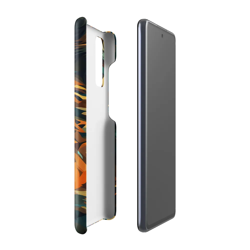 Wild Symphony: Abstract Tigers | Phone Case |  S20 FE | Snap Case | Glossy