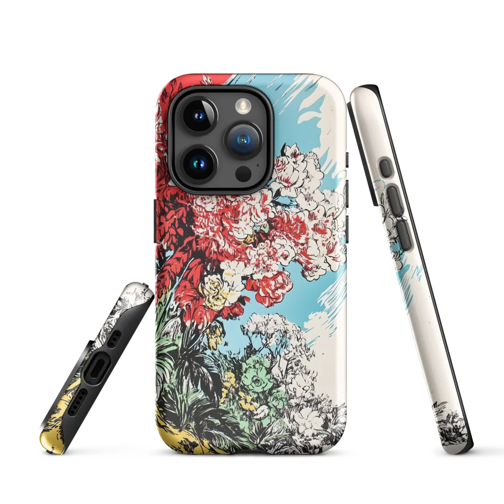 Floral Symphony in Bold Colors