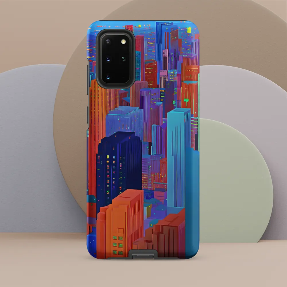 Vibrant Metropolis in Twilight