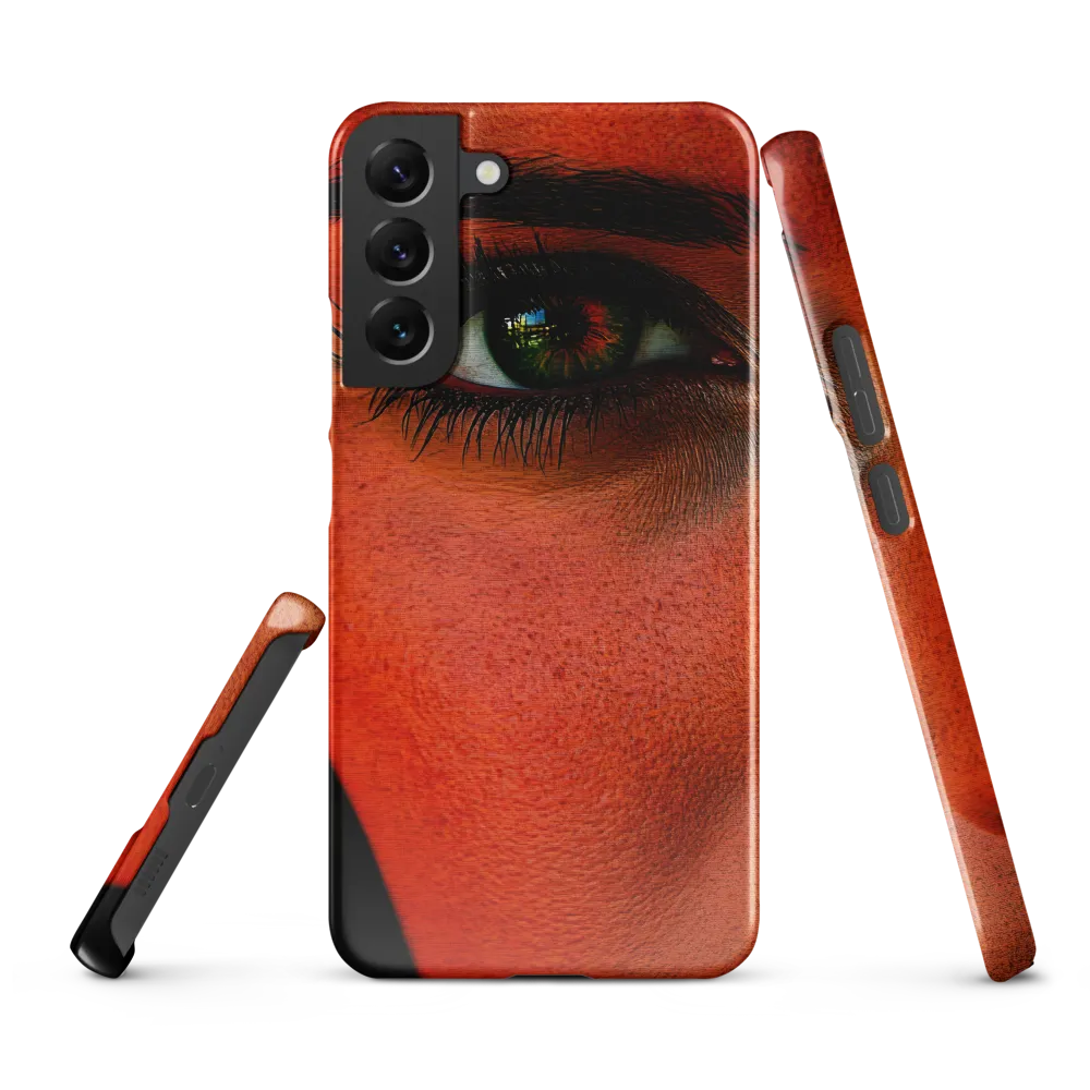 Gaze of Intensity | Phone Case |  S22 Plus | Snap Case | Glossy
