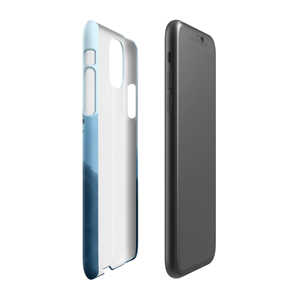 Solitude in Blue | Phone Case |  11 | Snap Case | Glossy