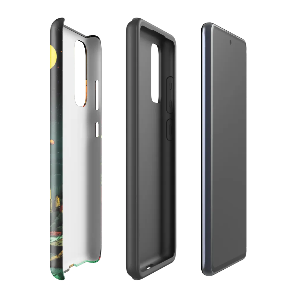Cosmic Cityscape | Phone Case |  S20 FE | Tough Case | Glossy