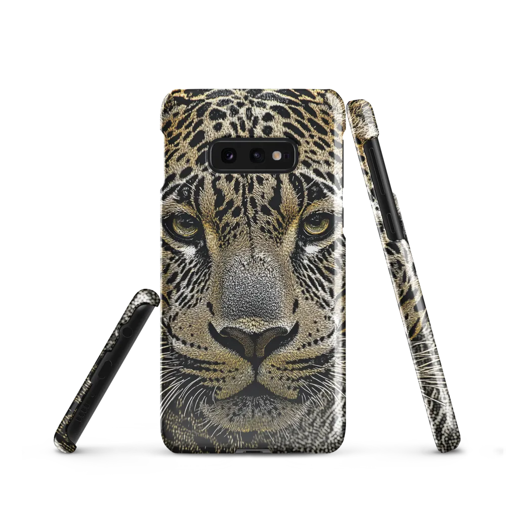 The Majestic Gaze: Portrait of a Leopard