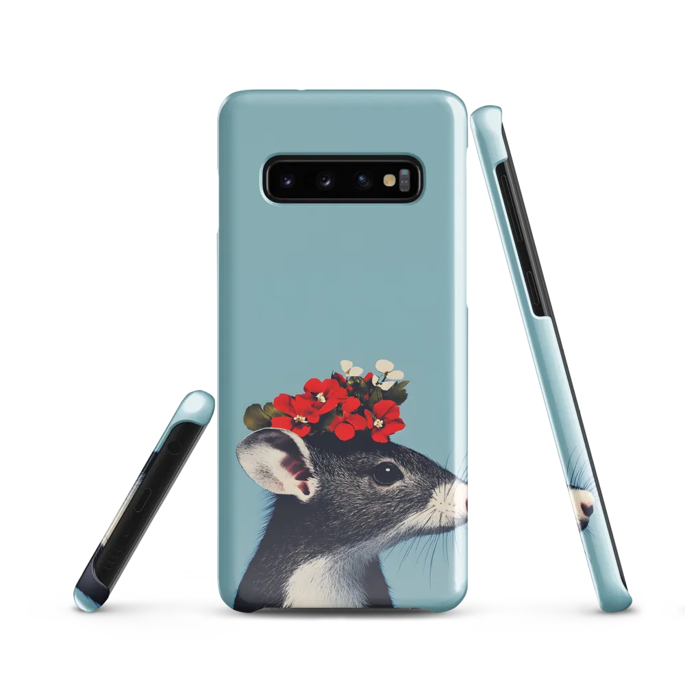 Whimsical Flora: A Mouse's Floral Crown
