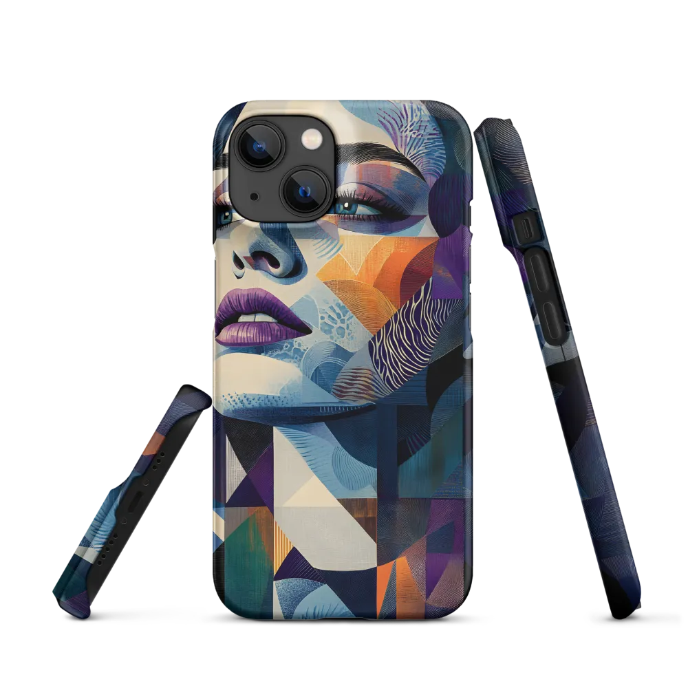 Fragmented Mystery: A Modern Portrait