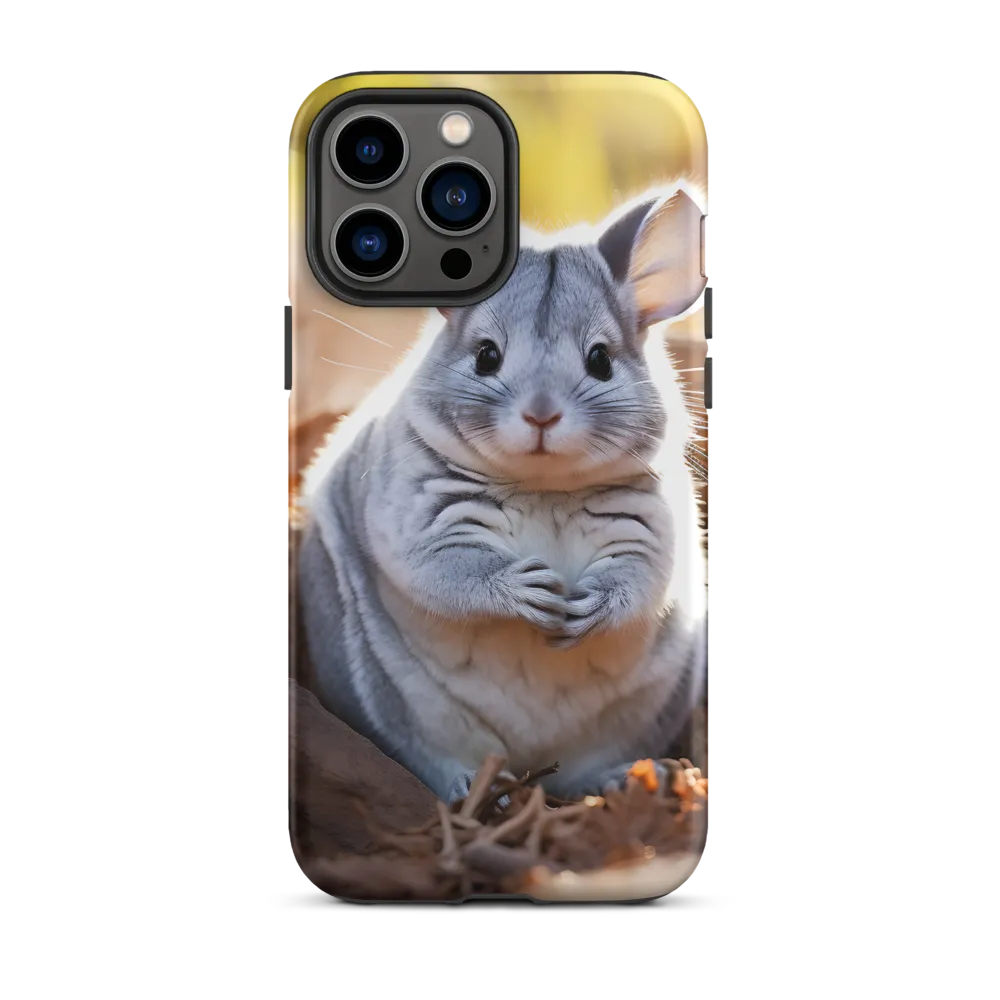Gentle Whispers of Nature: The Chinchilla | Phone Case |  13 Pro Max | Tough Case | Matte