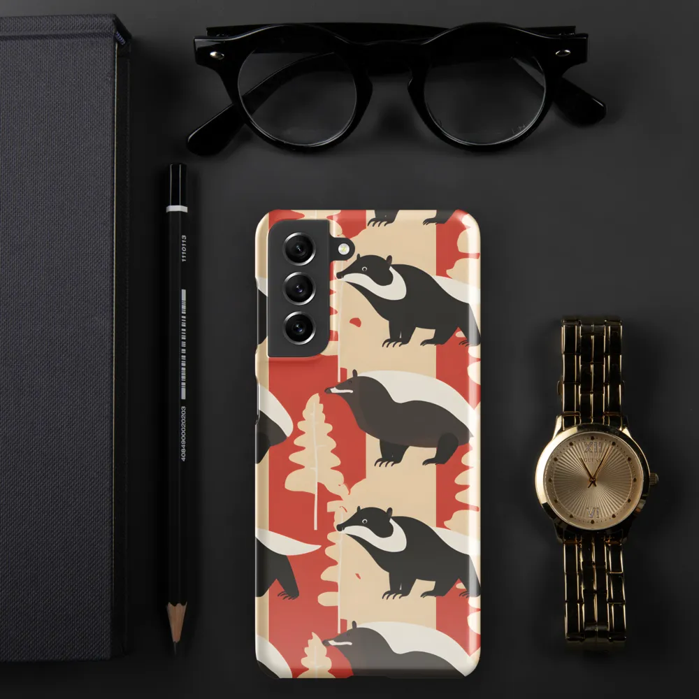 Wildlife Pattern: The Badger Tale