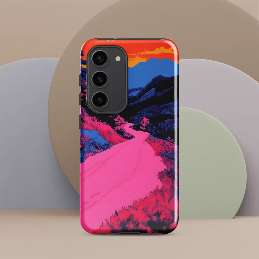Ethereal Landscape in Vivid Hues