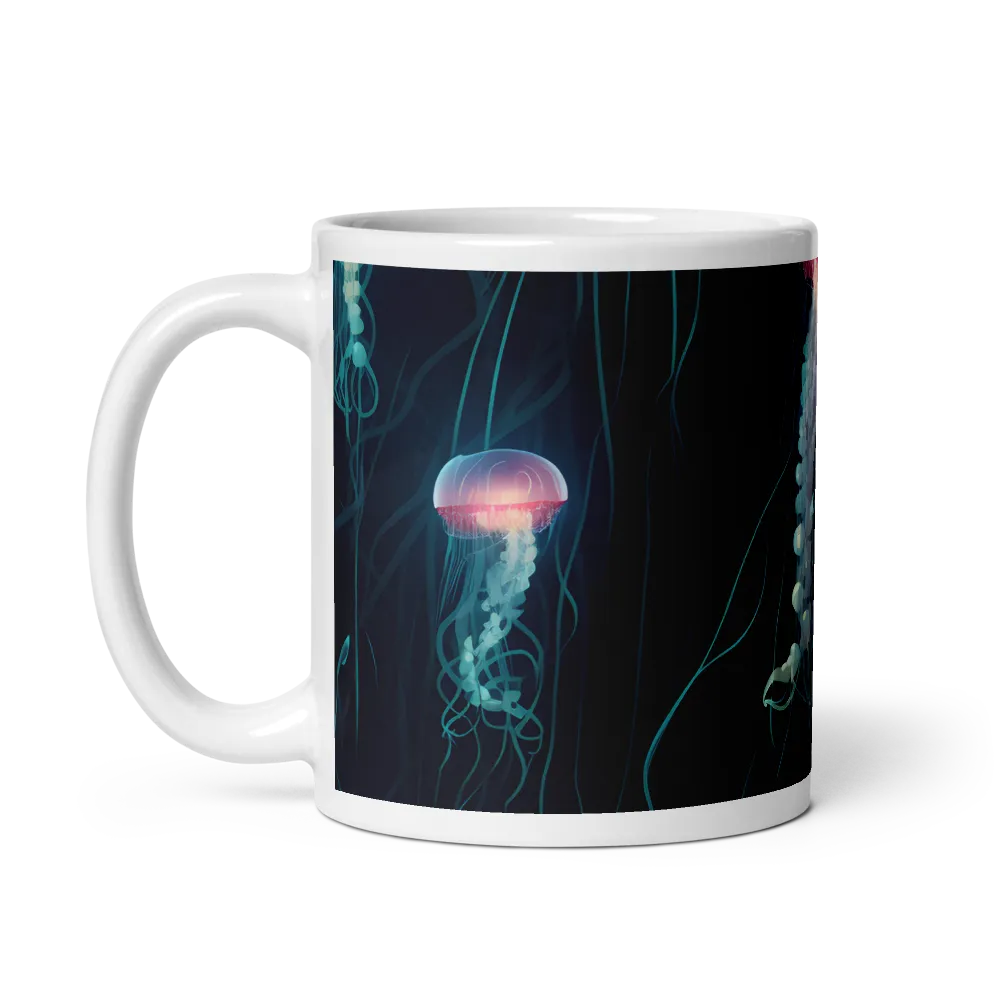 Ethereal Dance of Jellyfish | Mugs | Multiple Sizes & Colors