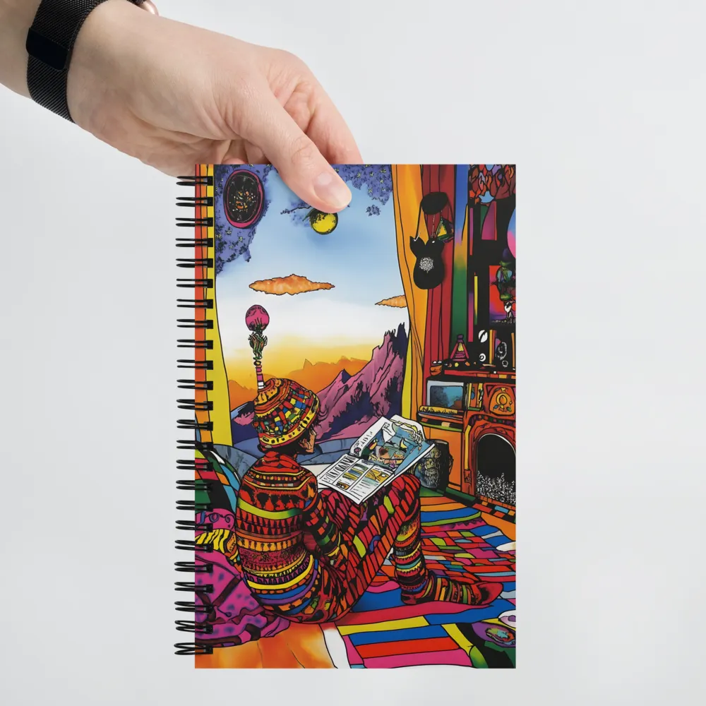 Psychedelic Reverie | Spiral Notebook