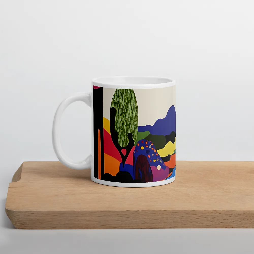 Whimsical Landscape in Color | Mugs | Multiple Sizes & Colors