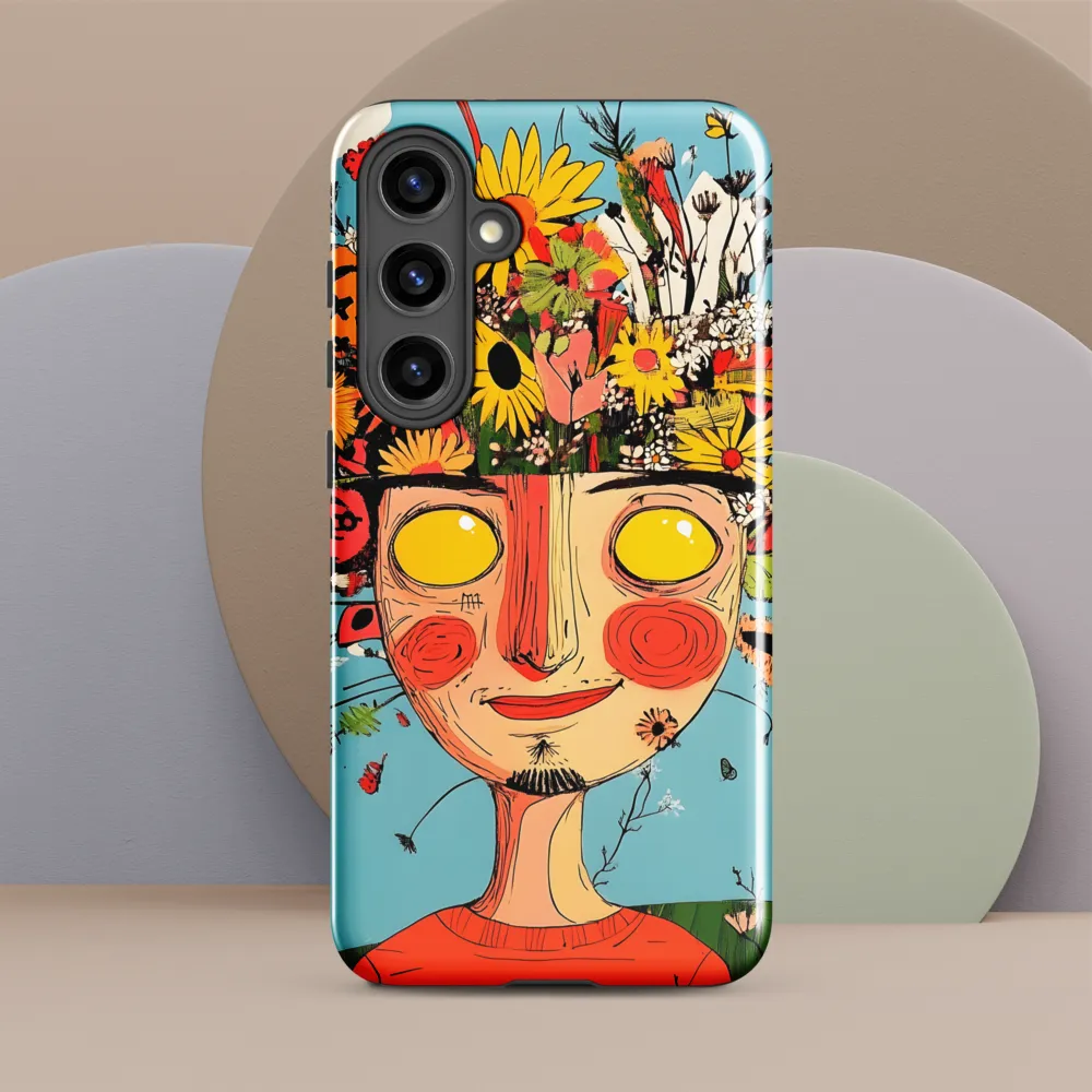 Whimsical Bloom | Phone Case |  S24 Plus | Tough Case | Glossy