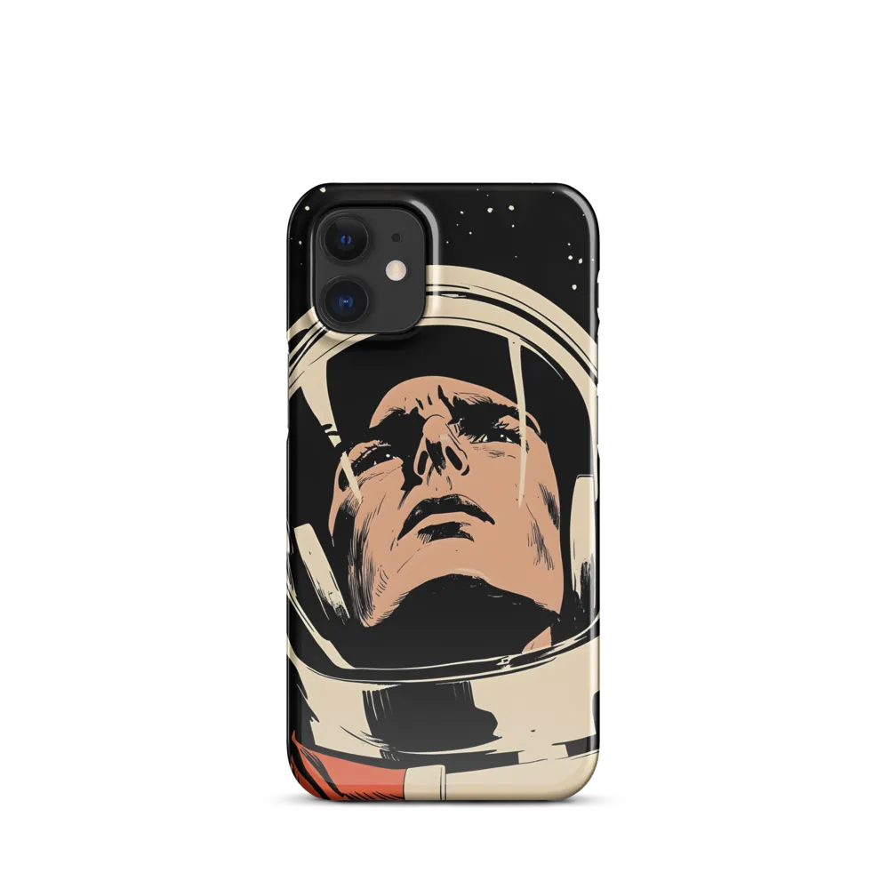 Gaze of the Astronaut | Phone Case |  12 Mini | Snap Case | Glossy