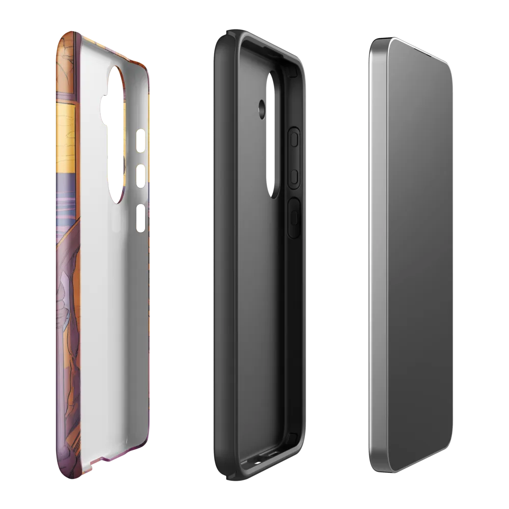 Whispers of the Sunset | Phone Case |  S24 Plus | Tough Case | Glossy