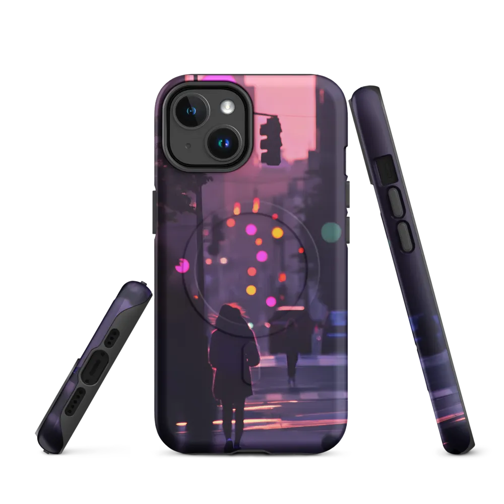 City Silhouettes at Dusk | Phone Case |  14 | MagSafe® Tough Case | Matte
