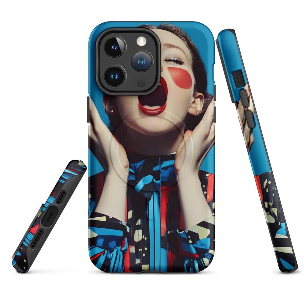 Echoes of Expression | Phone Case |  14 Pro Max | MagSafe® Tough Case | Matte