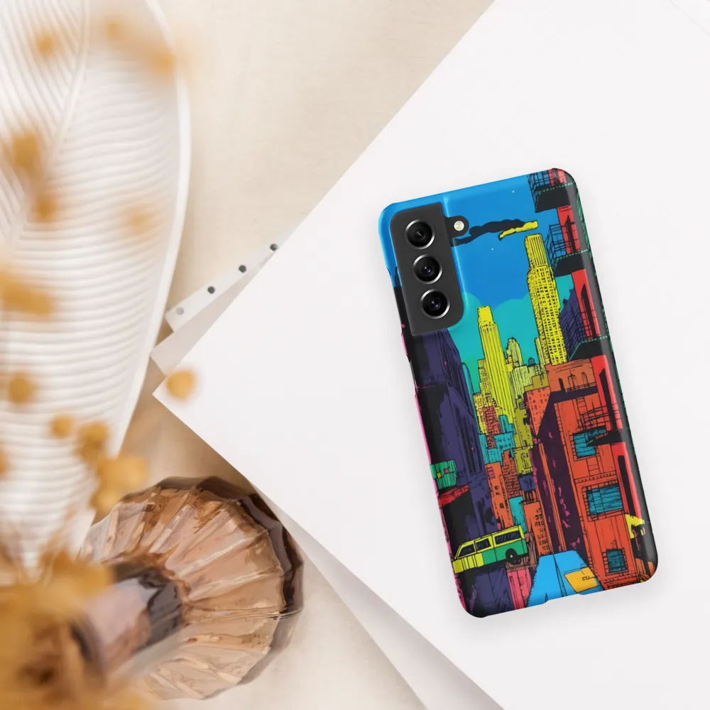 Urban Vibrance: A Pop Art Cityscape