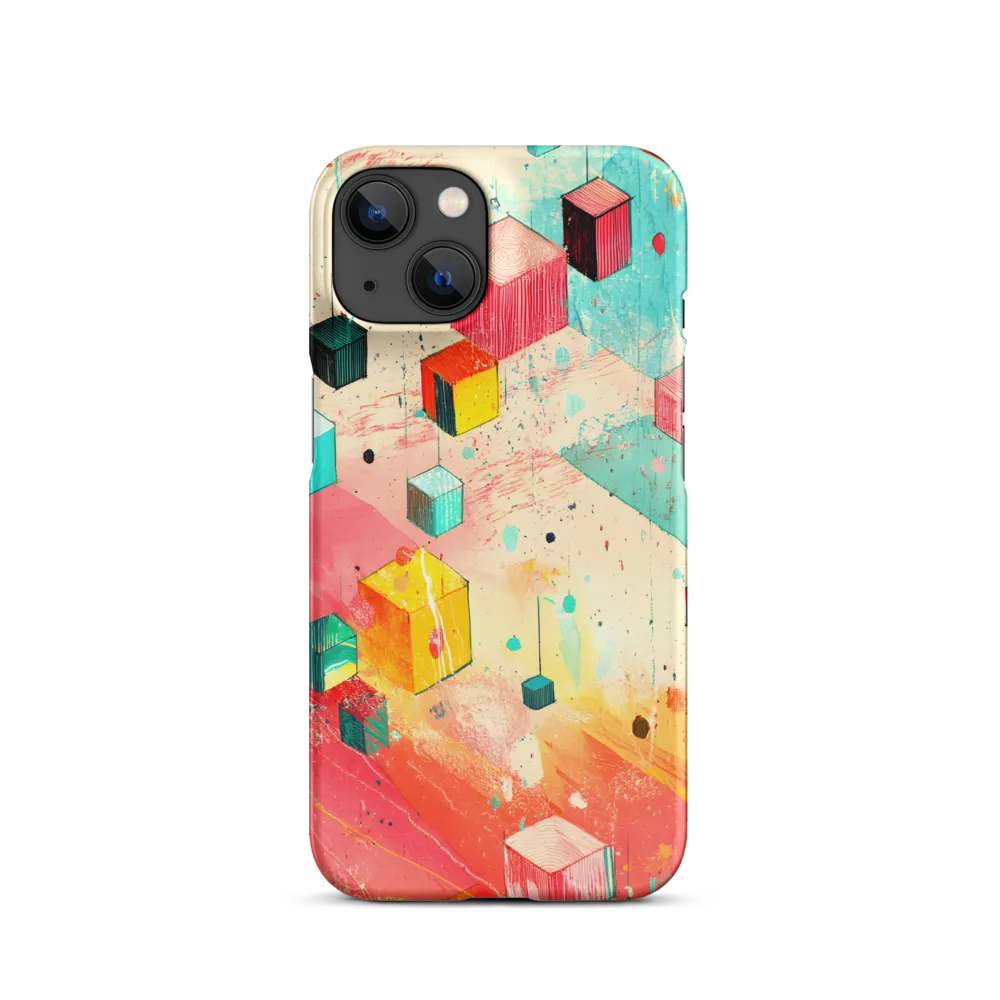 Suspended Cubes in Colorful Abstraction