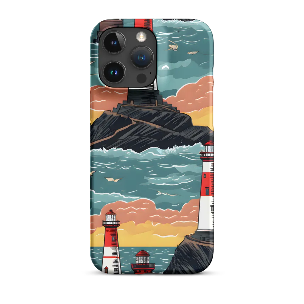 Lighthouses in a Whimsical Ocean
