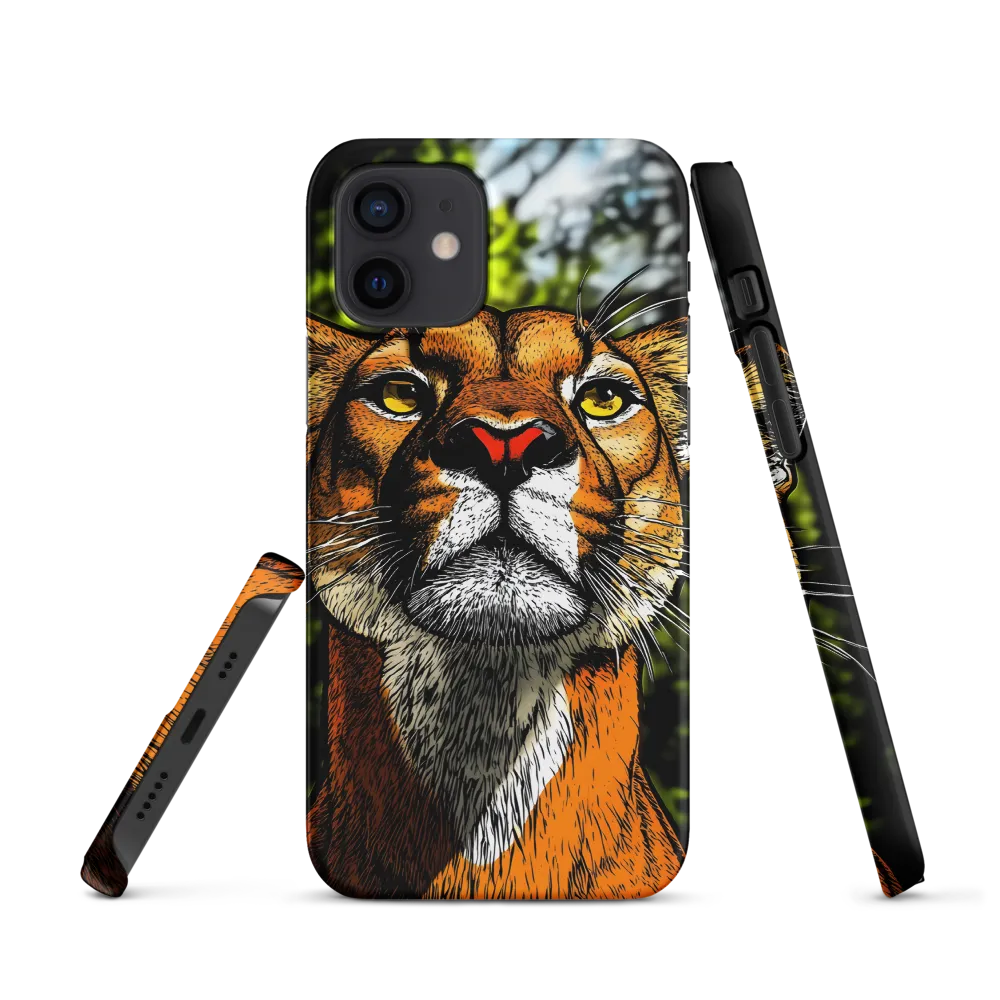 Regal Gaze: The Lioness in Focus
