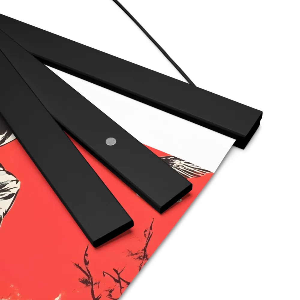 Journey Beyond the Horizon | Poster With Black Wood Hanger | 8″×10″