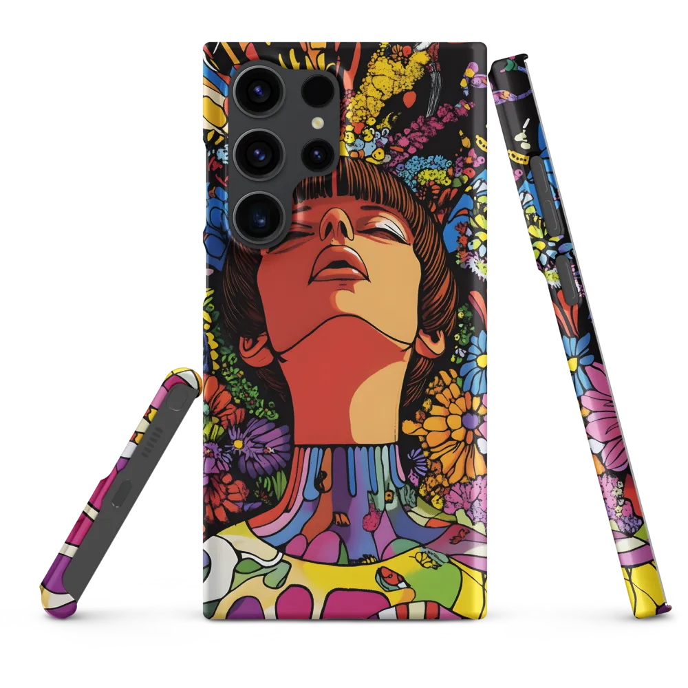 Vibrant Ecstasy: A Psychedelic Portrait
