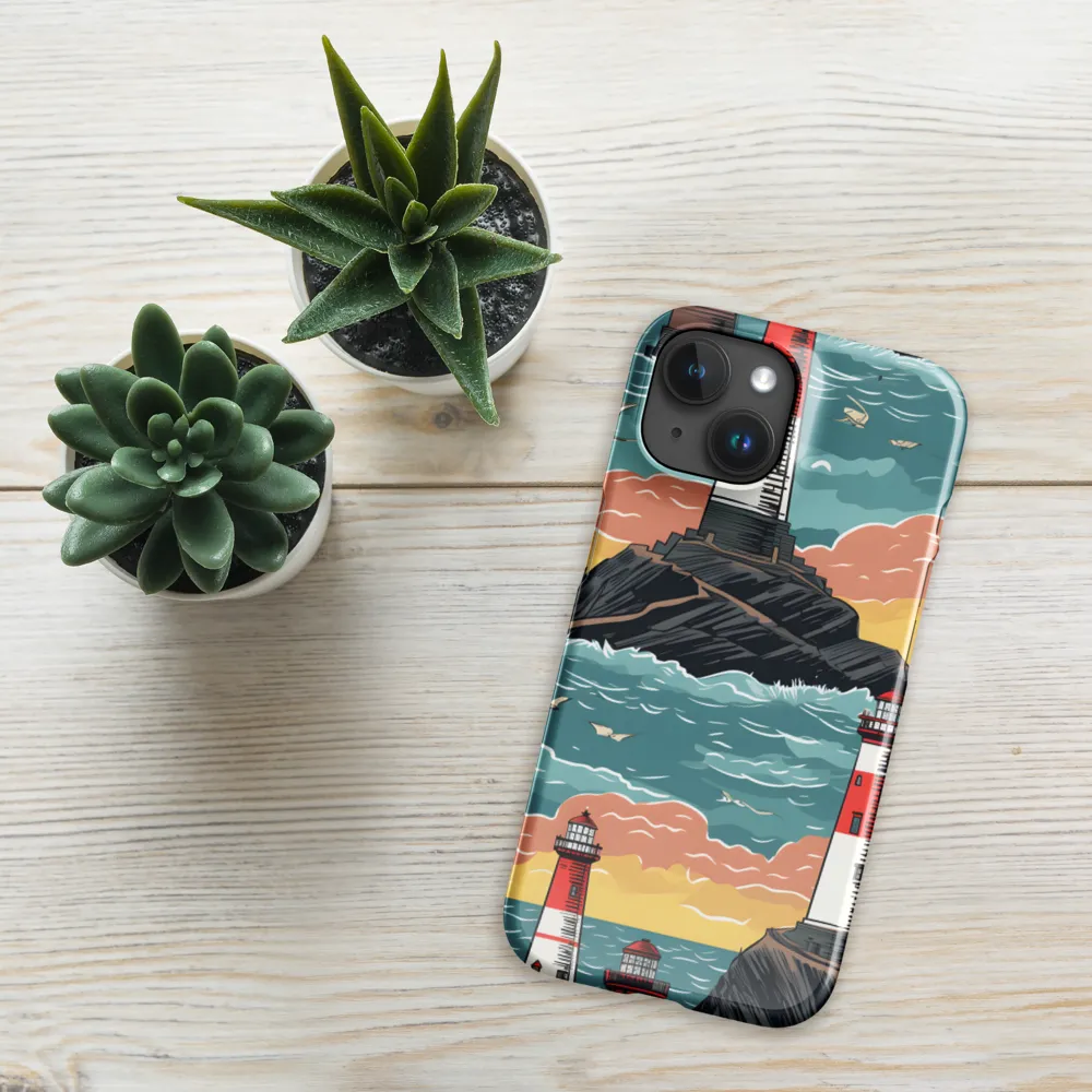 Lighthouses in a Whimsical Ocean