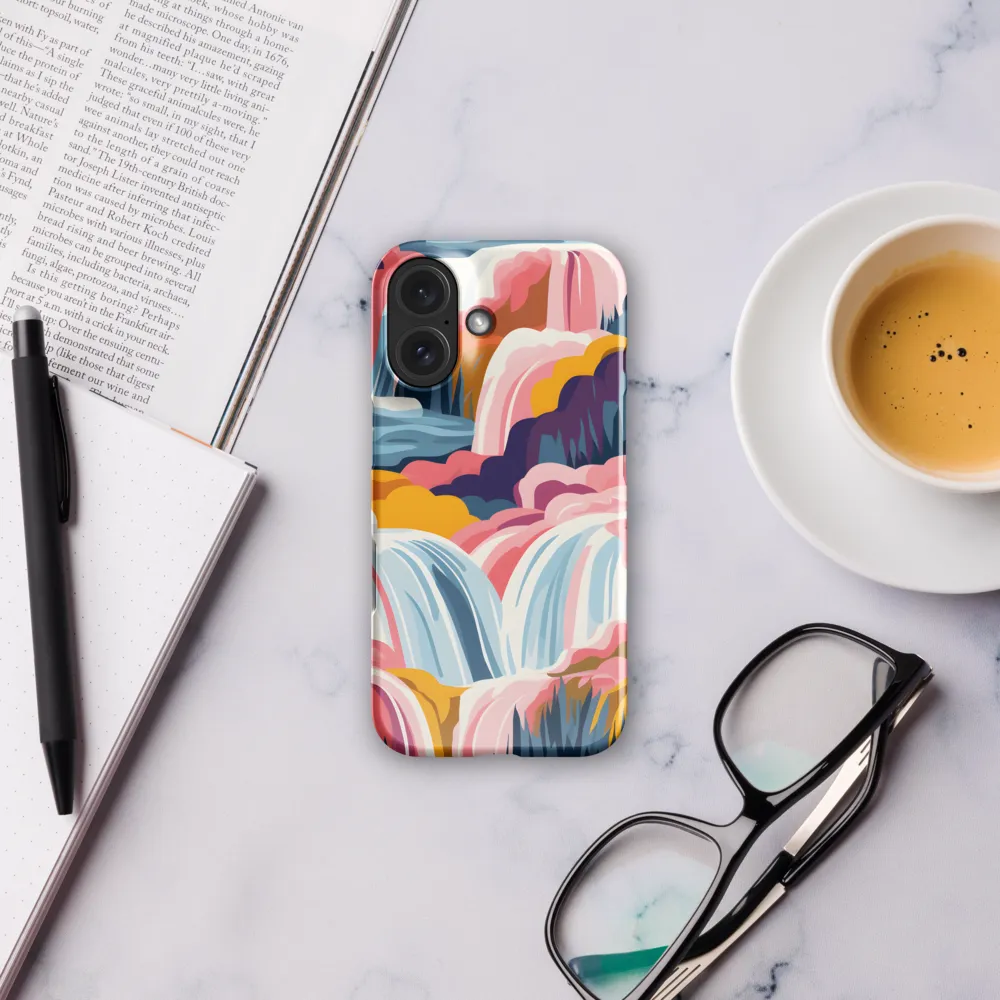 Cascades of Colorful Serenity | Phone Case