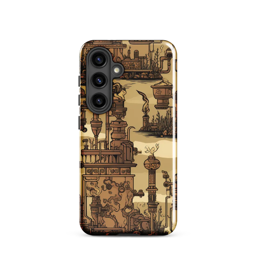 Whimsical Industrial Landscape